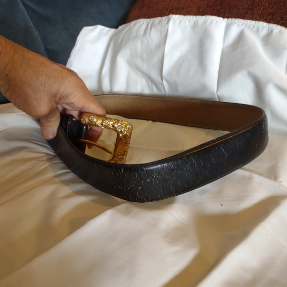 Liz Claiborne leather belt women's - Picture 3 of 11